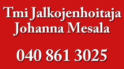 Tmi Jalkojenhoitaja Johanna Mesala logo